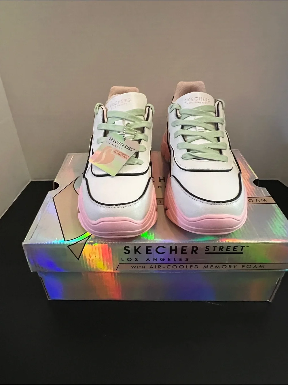 Skechers chunky platform